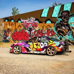 Graffiti Art Car: Dein Auto als Kunstwerk Legal & Langlebig