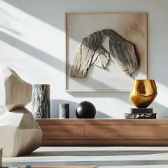 Große Skulpturen fürs Wohnzimmer: So finden & inszenieren Sie Ihr Kunstwerk