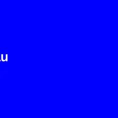 Eine Liste mit Blautöne Namen: Blau, #0000FF.