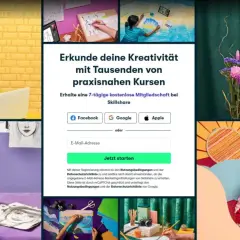 Menschen lernen kreativ zu designen: Kochen, Zeichnen, Fotografieren, Stricken. Entdecke tausende Kurse auf Skillshare.