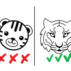 Tiger malen einfach: Schritt-für-Schritt Anleitung für Anfänger