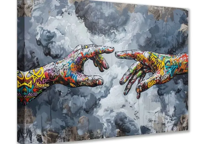 Graffiti auf Leinwand: Kunst malen, kaufen & Inspiration