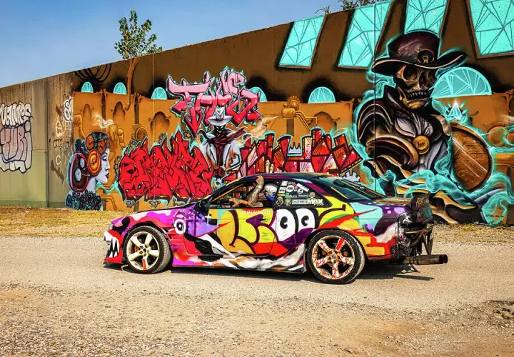 Graffiti Art Car: Dein Auto als Kunstwerk Legal & Langlebig