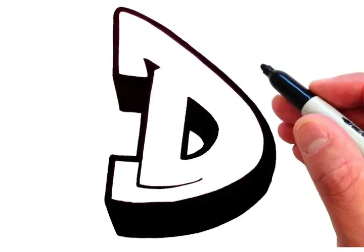 Graffiti 'D' lernen: Anleitungen, Stile & 3D-Effekte