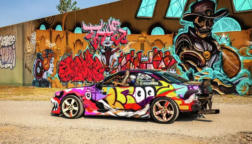 Graffiti Art Car: Dein Auto als Kunstwerk Legal & Langlebig