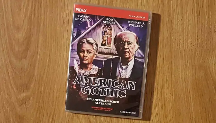 DVD-Cover "American Gothic" mit Yvonne De Carlo und Rod Steiger. Ein amerikanischer Alptraum.
