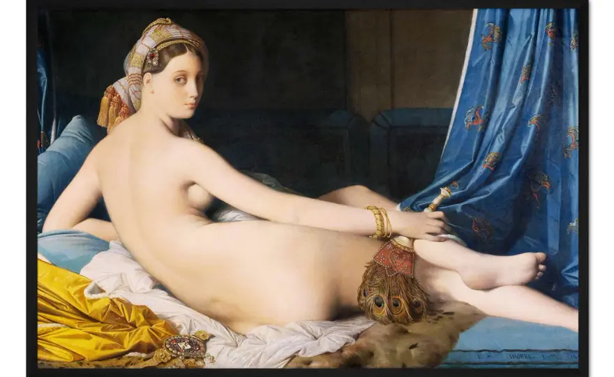 Ingres' Odaliske - Anatomie, Orient & Skandal. Warum sie fasziniert