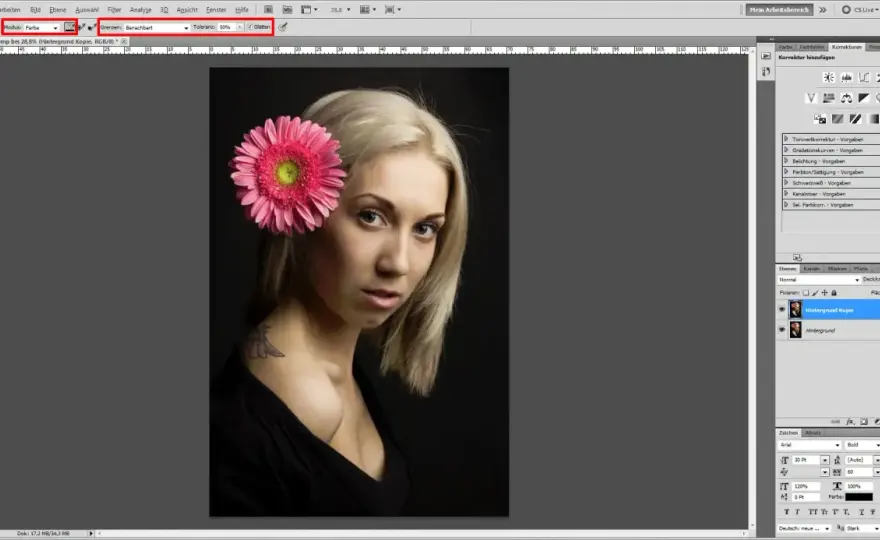 Photoshop-Objektfarbe ändern - So geht's wirklich professionell