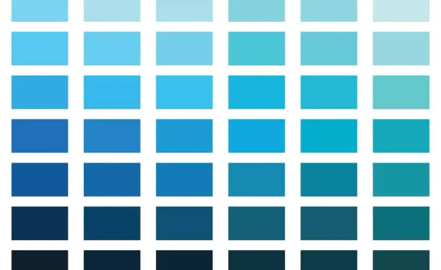 Blautöne verstehen: Wirkung, Namen & Einsatz in Design & Kunst