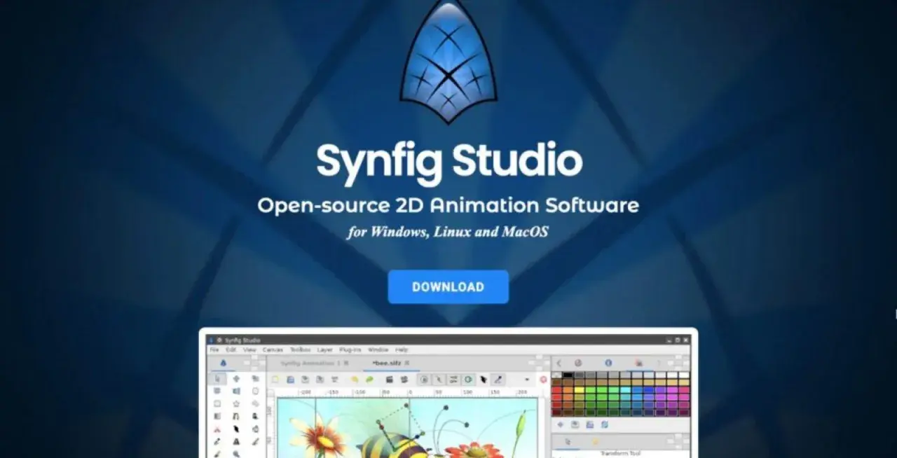 Synfig Studio: ein kostenloses 2D-Animationsprogramm für Windows, Linux und macOS. Erstelle deine eigenen Animationen!