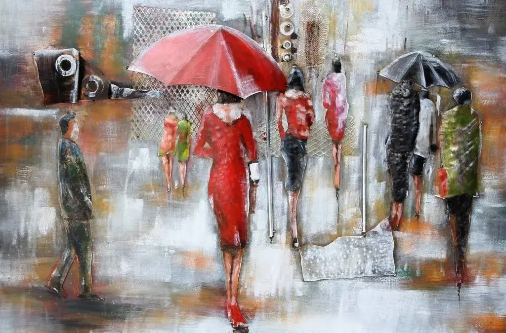 Frau mit Regenschirm Gemälde: Monet, Drucke & Kaufberatung