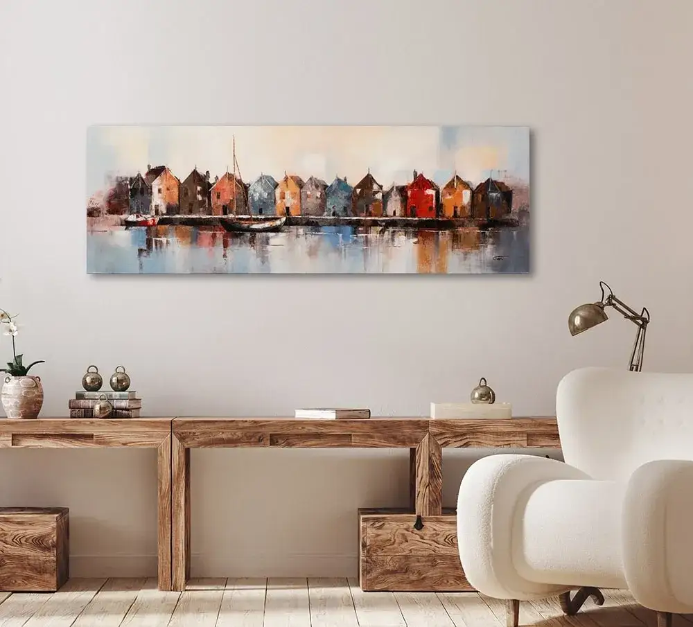 Professionelle Fotos von Gemälden in einer Galerie oder Wohnung
