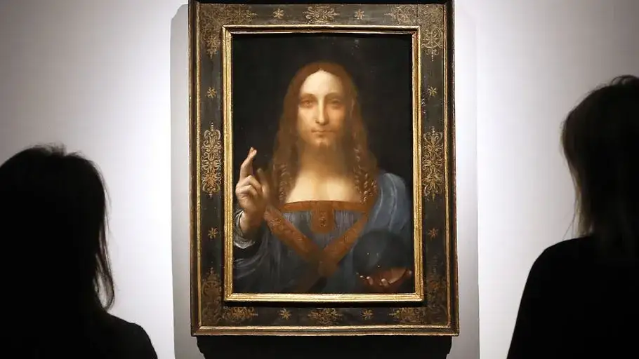 Salvator Mundi Gemälde Leonardo da Vinci Christie's Auktion