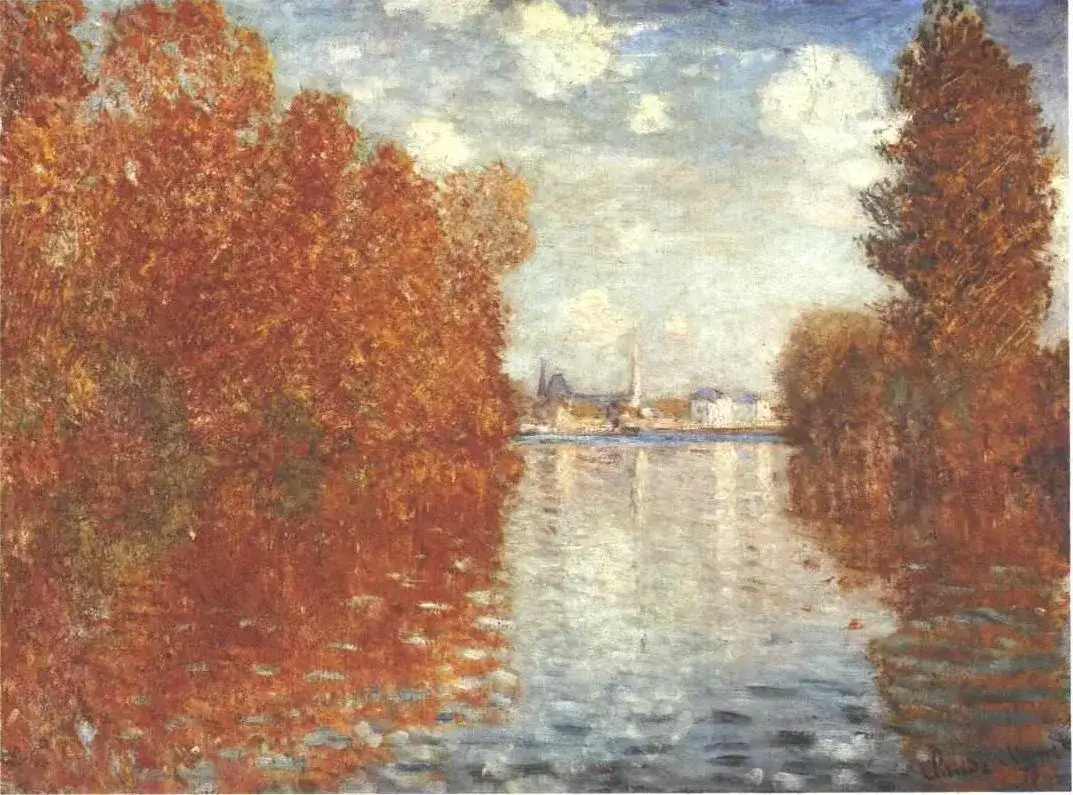 Impressionismus Herbstlandschaft Gem&auml;lde
