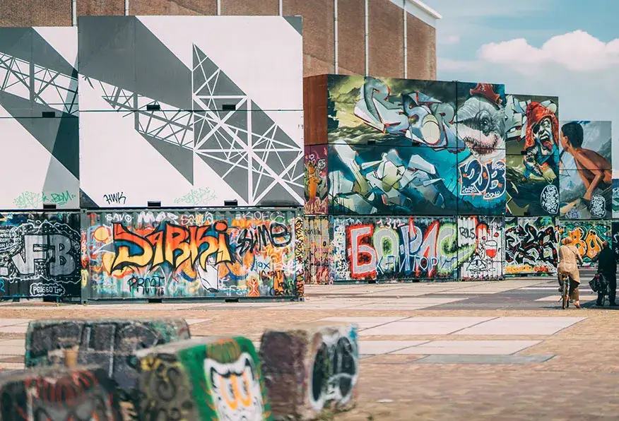 Legales Graffiti Hall of Fame Deutschland
