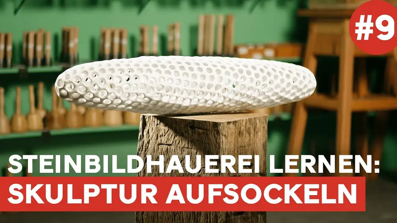 Skulptur Befestigung Pin Methode